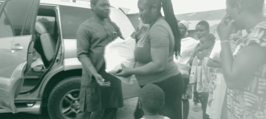Photograph from a Fisho Initiative feeding outreach.