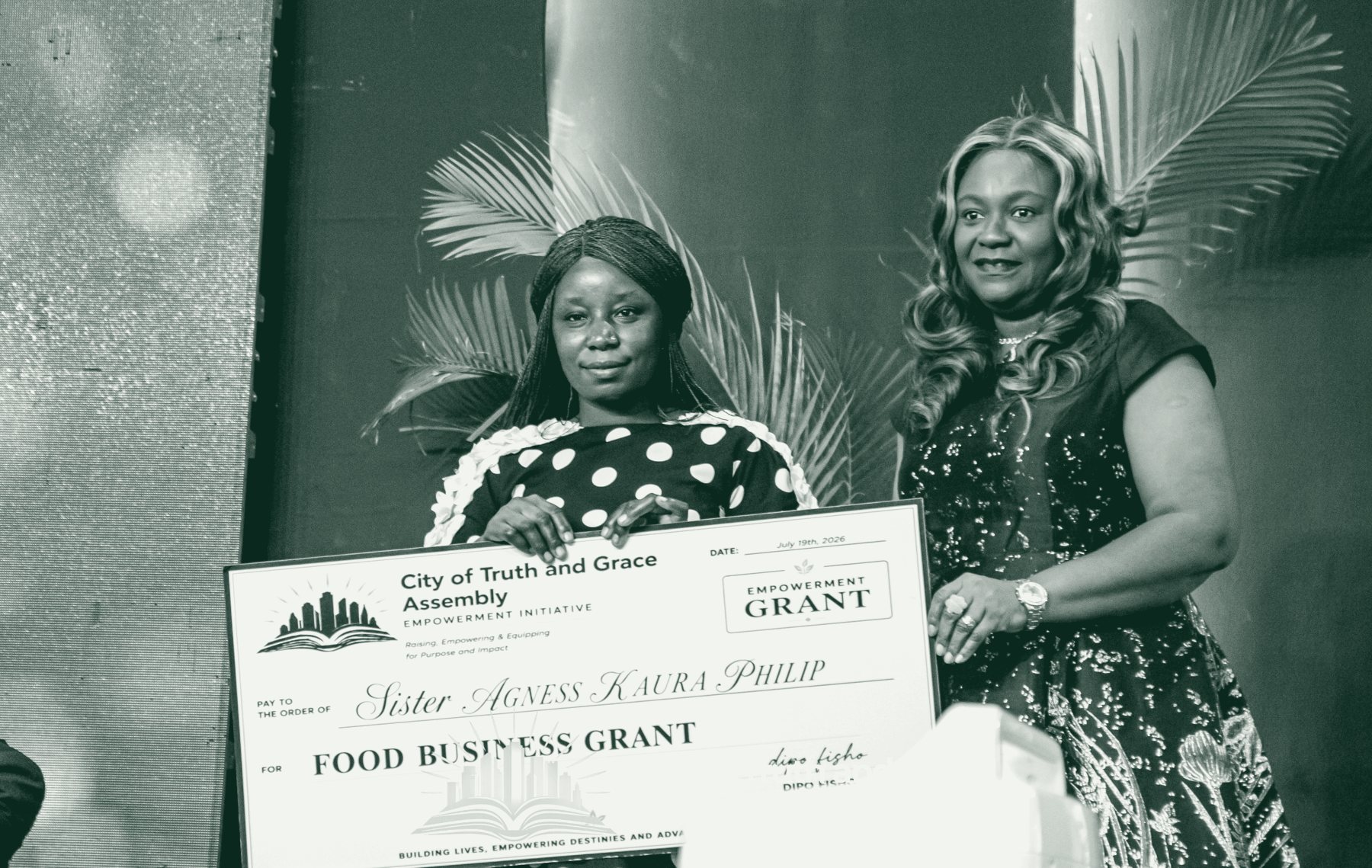 Photograph from a Fisho Initiative empowerment ceremony.