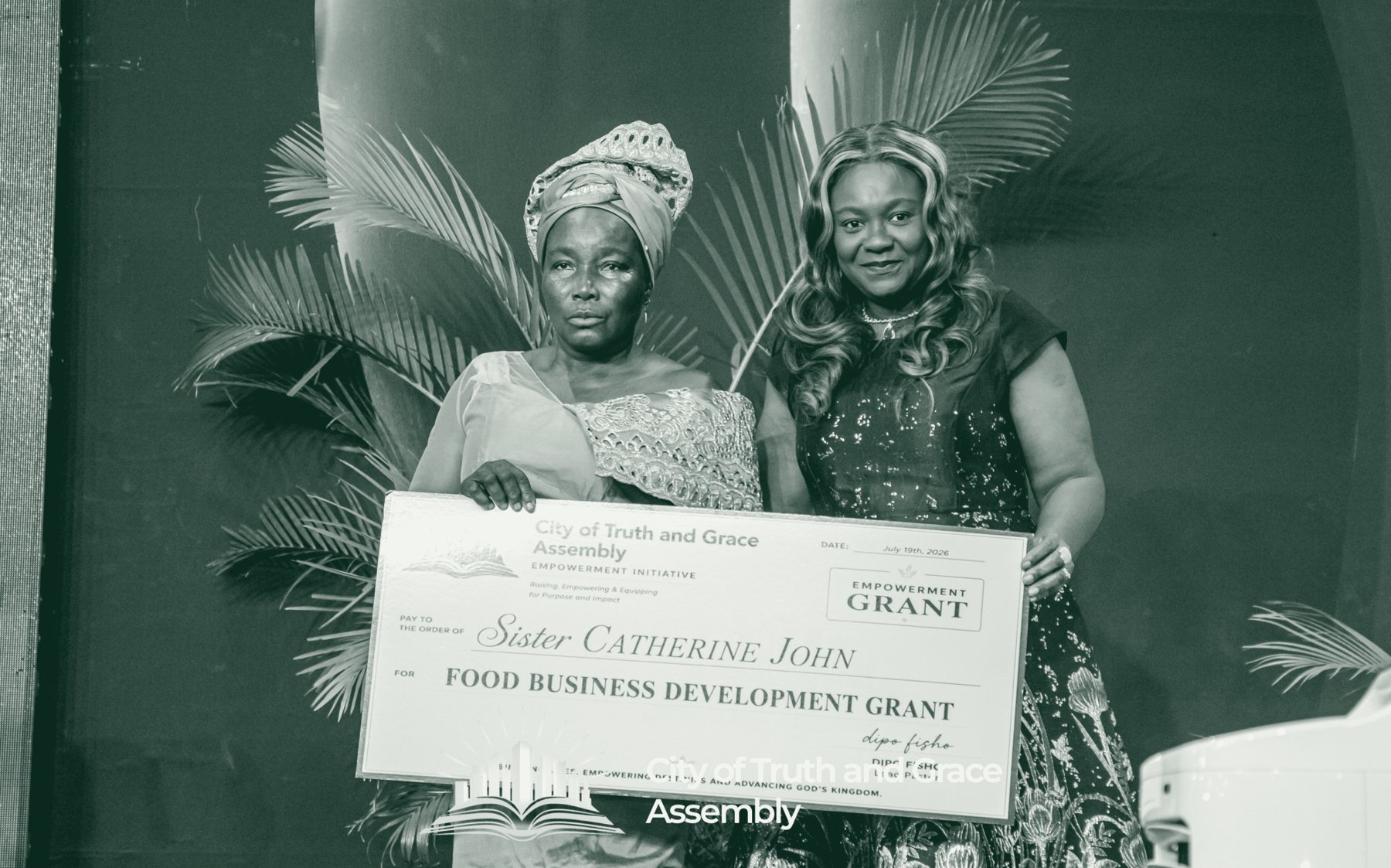 Photograph from a Fisho Initiative empowerment ceremony.
